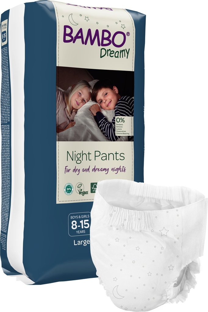 Bambo Dreamy Unisex 8-15 años | 35-50 kg | 10 unidades