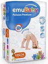 [PI132] Emubaby Pañales Premium Talla XXG | 34 un