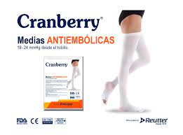 Cranberry Medias Antiembólicas Talla L | Unidad