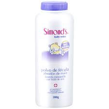 SIMONDS TALCO POLVO DE FECULA LAVANDA 200GR