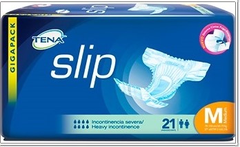 TENA SLIP TALLA M 21 UN