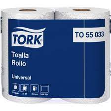 Tork Toalla de Papel  Premium Doble Hoja | Pack 2 Rollos