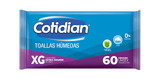Cotidian Toalla Húmeda Adulto | 60 Un