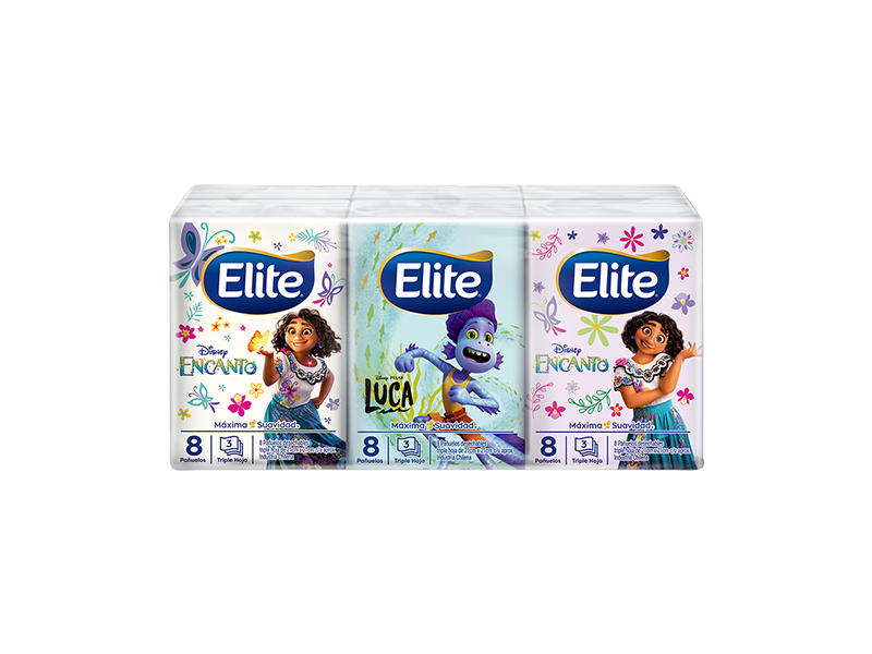 Elite Pañuelo Compacto Diseño | Pack 6 un