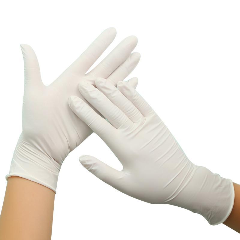 Caja de Guantes de Látex Talla M con Polvo | 100 Unidades