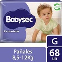 [PI141] Babysec Premium Talla G | 68 Unidades