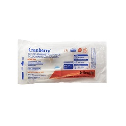 [AAEQSUER] CRANBERRY BAJADA DE SUERO ADULTO 20/1ML UN