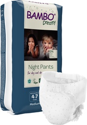 [24824] Bambo Dreamy Unisex 4-7 años | 15-35 kg | Paquete 10 unidades