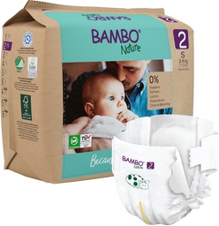 [19252] Bambo Nature Talla 2 |  30 unidades
