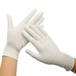 [ACGUESU2] Caja de Guantes de Látex Talla M con Polvo | 100 Unidades