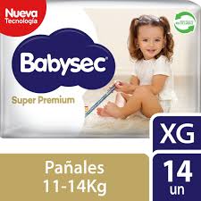 [I139] Babysec Super Premium Talla XG | 14 Unidades