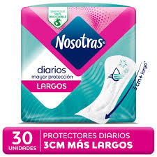[PF049] Nosotras Protector Diario Largos | 30 Unidades