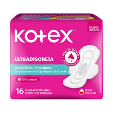 [PF007] Kotex Toalla HigiénicaUltrafina Suave | 16 Unidades